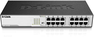 D-Link DGS-1016D Netwerk switch 16 poorten 1 GBit/s