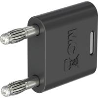 Stäubli KS2-4N-19 Verbindingsstekker Zwart Stift-Ø: 4 mm Penafstand: 19 mm 1 stuk(s) - thumbnail