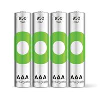 GP ReCyko Oplaadbare AAA batterij (potlood) NiMH 950 mAh 1.2 V 4 stuk(s) - thumbnail