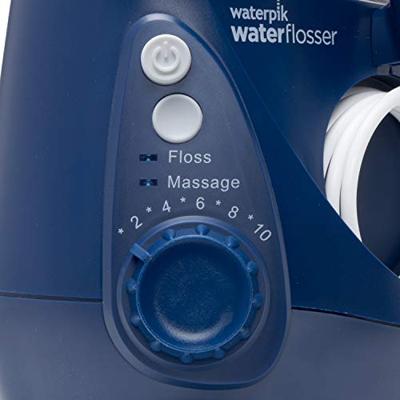 WATERPIK Ultra Professional WP-663 Vaste Waterflosser - 1250 Pulsen - Capaciteit van 90 seconden - 7 Tips - Blauw WATERPIK Ultra Professional WP-663 Vaste Waterflosser - 1250 Pulsen - Capaciteit van 90 seconden - 7 Tips - Blauw