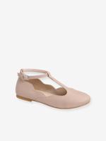 Salomé stijl ballerina's voor meisjes zachtroze - thumbnail