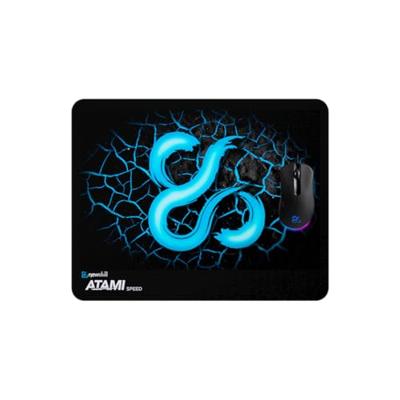 Muismat Newskill NS-MP-ATAMI-SL Zwart Blauw/Zwart