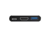 Conceptronic DONN18G notebook dock & poortreplicator Bedraad USB 3.2 Gen 1 (3.1 Gen 1) Type-C Grijs - thumbnail