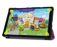 3-Vouw sleepcover hoes - Lenovo Tab M8 - Paars - thumbnail