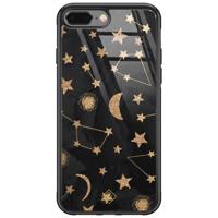 iPhone 8 Plus/7 Plus glazen hardcase - Counting the stars - thumbnail