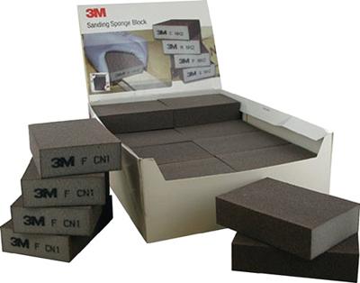 3M Schuurspons | L100xB68 mm | fine hart | 24 stuks - 7000032167 7000032167