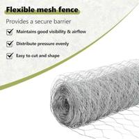 VidaXL Afrasteringspaal zilver 10 x 1,2 m (36 mm gaas) staal - thumbnail