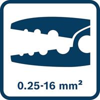 Bosch Blauw Krimptang 180 mm VDE - 1600A02NE6 - thumbnail