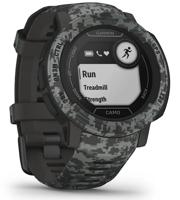 Garmin Instinct 2, Camo-Edition, Rugged Outdoor Watch with GPS, Built for All Elements, Multi-GNSS Support, Tracback Routing and More, Graphite camo - thumbnail