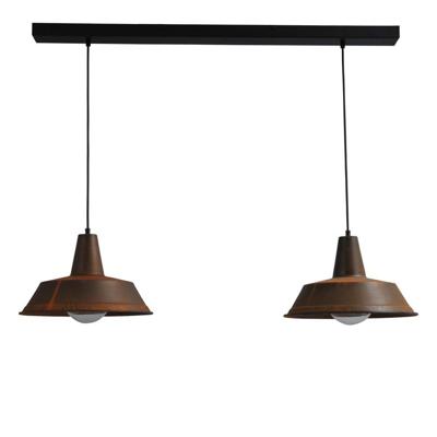 Masterlight Stoere roest eettafellampIndustria 2x35 - 2546-25-25-S-100-2