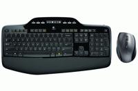Logitech Wireless Desktop MK710 toetsenbord RF Draadloos QWERTY Engels Zwart - thumbnail
