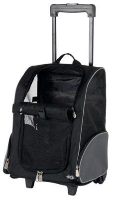 TRIXIE REISMAND TROLLEY ZWART / GRIJS