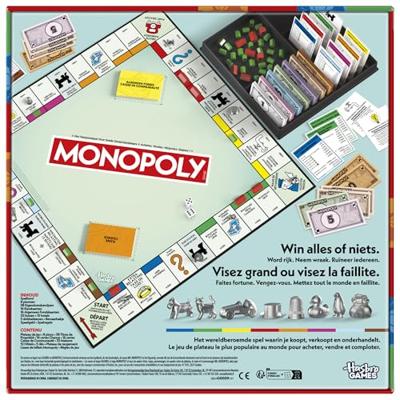 Hasbro Monopoly classic vernieuwde editie belgie Hasbro Monopoly classic vernieuwde editie belgie