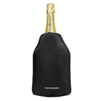 Flessenkoeltas Vin Bouquet Zwart - thumbnail