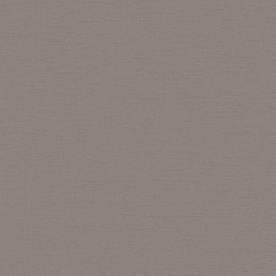 Dutch Wallcoverings Wall Fabric/Bs1 Linen Charcoal - Zwart
