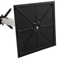 ALTEREGO KARO Tafelpoot - Grijs - thumbnail