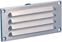 Nedco schoepenrooster - 180x90mm - geborsteld RVS - thumbnail