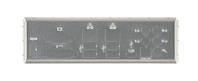 Supermicro MCP-260-00097-0N - I/O-schild - Metallic - Supermicro X11SAT - FCC - REACH - Supermicro