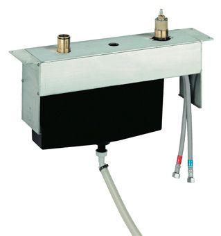 Grohe Universeel inbouwdeel 3-gats badrandkraan voor tegelrandmontage