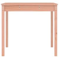 Tuintafel 121x82,5x76 cm massief douglashout - thumbnail