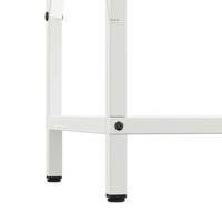 Brandhoutrek 34x25x70 cm koudgewalst staal wit - thumbnail