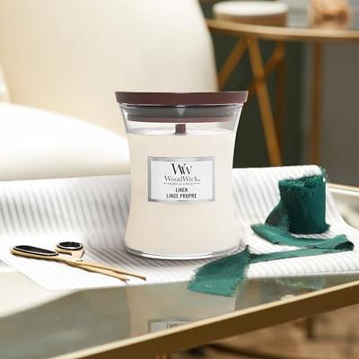 WoodWick medium candle vanilla bean - thumbnail