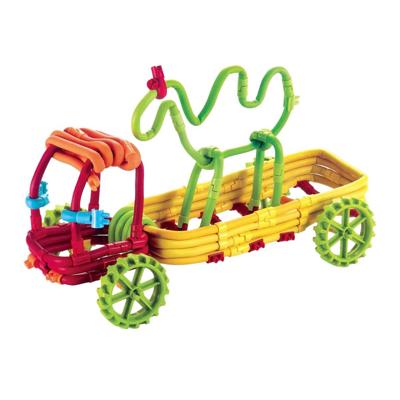 Clics Spaghetteez flexibele bouwstaafjes navulling, 200dlg.