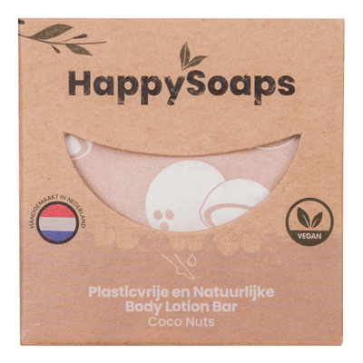 HappySoaps Body Lotion Bar Coco Nuts 70gr