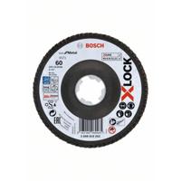 Bosch Accessoires X-LOCK Lamellenschijf Best for Metal schuin, glasvezel, Ø125mm, G 60, X571 - 1 stuk(s) - 2608619202 - thumbnail