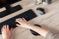 CHERRY SLIDEPAD ERGO polssteun Zwart - thumbnail