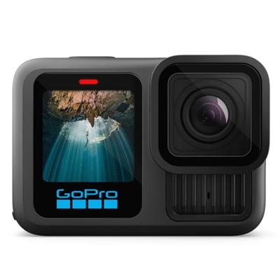 GoPro HERO13 Black Accessory Hard Bundle Actioncam Webcam, GPS, 5.3K, 360°, Bluetooth, WiFi, Touchscreen, Stereo Sound