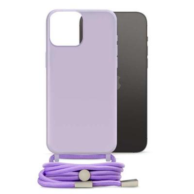 Mobilize Lanyard Gelly Case for Apple iPhone 14 Pro Max Pastel Purple Mobilize Lanyard Gelly Case for Apple iPhone 14 Pro Max Pastel Purple