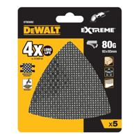 DeWALT DTM3092 Mesh Schuurgaas Driehoek 93x93mm K80 VE=5 - thumbnail