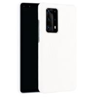 Voor Huawei P40 Pro+ / P40 Pro Plus Schokbestendige Krokodilstructuur PC + PU Case(Wit) - thumbnail