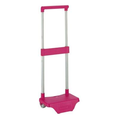 Rugzaktrolley Safta Acero y polipropileno Magenta 22 x 67.5 x 17 cm