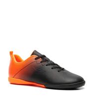 Scapino Dutchy Jr. zaalvoetbalschoenen zwart/oranje - thumbnail