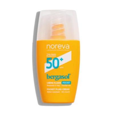 Noreva Bergasol Invisible Fluid Cream Pocket SPF50 30ml