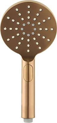 Ben Push doucheset 90cm geborsteld koper