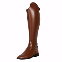 Petrie Palermo rijlaars cognac maat:petrie 39 / h47-w40 - thumbnail