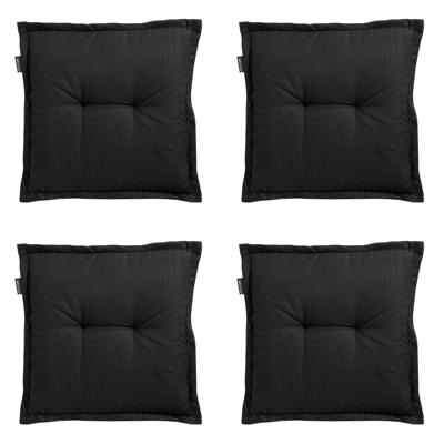 Zit universeel Rib black 50 cm x 50 cm (4 stuks) Madison - Madison Zit universeel Rib black 50 cm x 50 cm (4 stuks) Madison - Madison