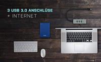 i-tec Netzwerkkarte Netwerkadapter 10 / 100 / 1000 MBit/s USB-C - thumbnail