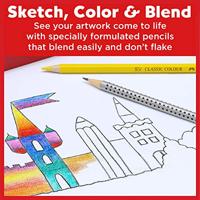 Faber Castell FC-115886 Kleurpotlood Faber-Castell Castle Zeskantig Metalen Etui Met 36 Stuks - thumbnail