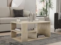 Salontafel - EROS - Rechthoekig - Travertin - 80 x 50 x 40 cm - thumbnail