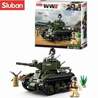 Sluban WWII - Russian light Tank (M38-B0686) - thumbnail