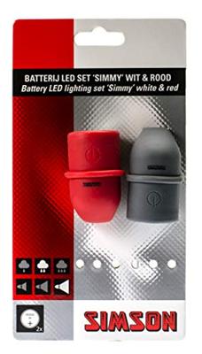 Simson batterij led set simmy 3 led 29/13.5 lux Simson batterij led set simmy 3 led 29/13.5 lux