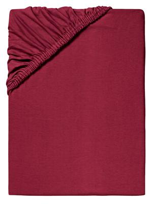 Hoeslaken Webschatz bordeaux