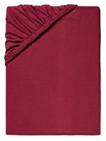 Hoeslaken Webschatz bordeaux - thumbnail