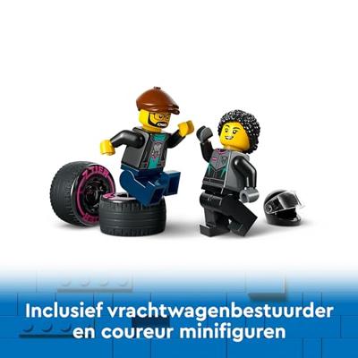 Lego City 60406 Raceauto en Transporttruck
