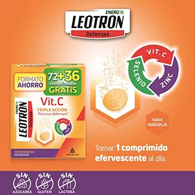 Voedingssupplement Leotron Vitamine C 108 Stuks