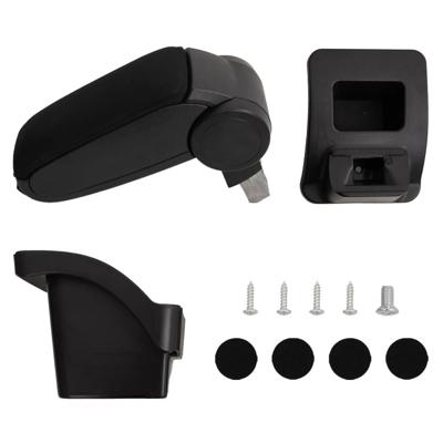 VidaXL Armsteun 16x30x(40-50) cm abs zwart